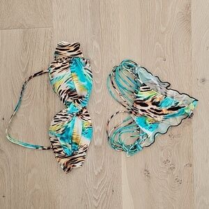 NWOT Luli fama CARIBE MON AMOUR Bikini